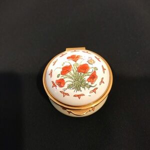 Staffordshire Enamels trinket box